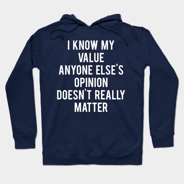 I Know My Value - Agent Carter Hoodie by MoviesAndOthers